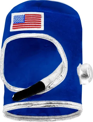 Produktbild von WIDMANN W Astronautenhelm für Erwachsene, blau, Stoffhut, Nasa, Weltall, Spaceman, Raumfahrer, Raumpilot