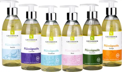Produktbild von GREENDOOR Flüssigseifen Sparset