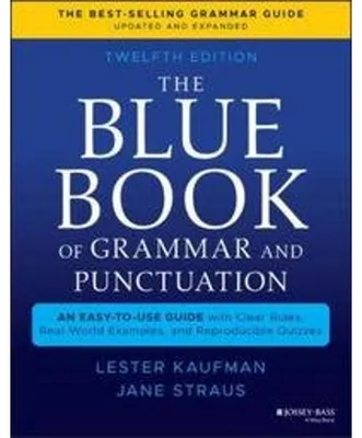 Obrázok produktu pre The Blue Book of Grammar and Punctuation