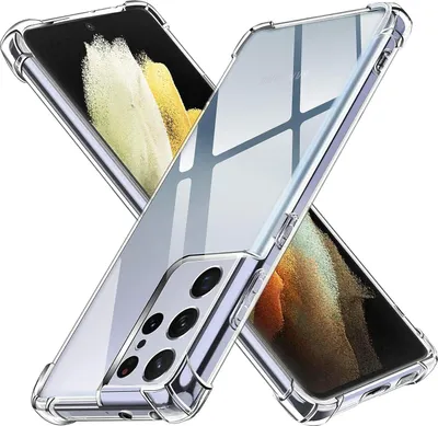 Image de Housse pour Samsung Galaxy S21 Ultra - Housse transparente anti-chocs et anti-rayures ultra fine Phonillico®