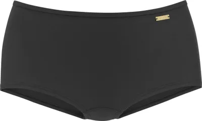 Produktbild von LASCANA Bikini-Hotpants Simple schwarz Größe 34