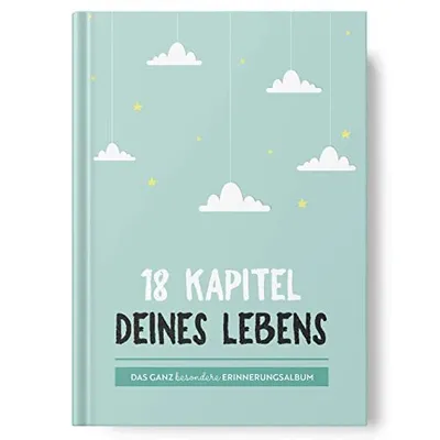 Produktbild von Sophies Kartenwelt Erinnerungsalbum DIN A4 208 Seiten 18 Jahre festhalten wundervolle Erinnerungen festhalten unvergessliche