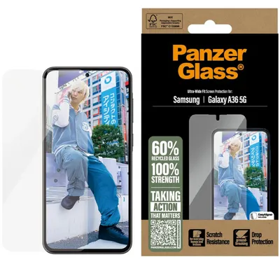 Immagine prodotto di PanzerGlass ® Screen Protector Samsung Galaxy A36 5G | Ultra-Wide Fit