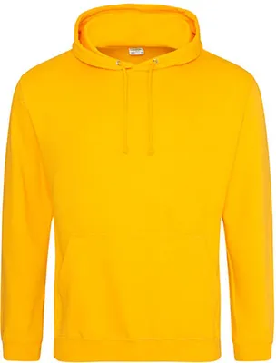 Produktbild von Just Hoods JH001 | College Hoodie / Kaputzenpulli in vielen Farben - Farbe: Gold - Größe: XL