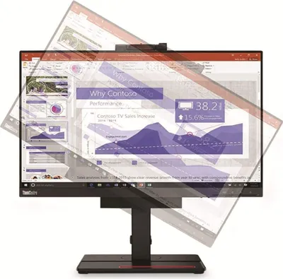 Immagine prodotto di Lenovo 11GCPAT1EU Lenovo ThinkCentre TIO 24 Gen 4 Touch mit eingebauter Webcam
