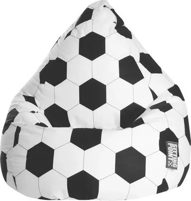 Produktbild von Beanbag BeanBag L Football 90 x 70 cm Black Bbl