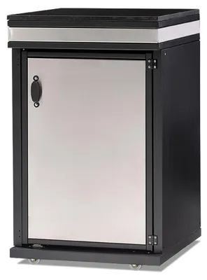 Produktbild von Elegantes Außenküchenmodul aus Edelstahl in Silber