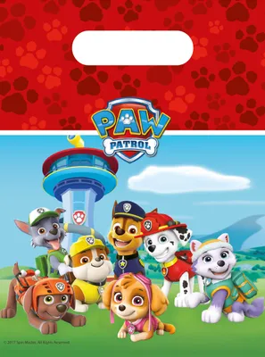 Produktbild von Paw Patrol Geschenktüten - 6 Stück