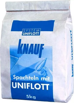 Immagine prodotto di Knauf Uniflott Rivestimento per giunzioni in polvere per interni da 5 kg