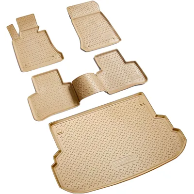 Produktbild von Fußmatten & Kofferraumwanne Set passend für  Mercedes GLK-Klasse, X204 | BJ 2008-2015