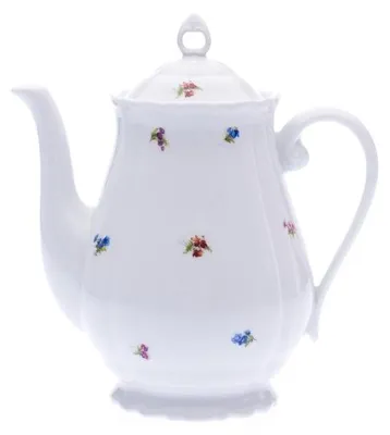 Produktbild von Kaffeekanne mit Deckel, Porzellan, Verona, 1,25 l, Handapparat, G. Benedikt