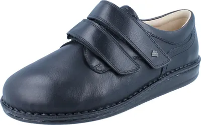 Produktbild von FINN COMFORT PROPHYLAXE 96103 Damen Herren Halbschuhe mit Klett schwarz Glattleder - Größe: 44