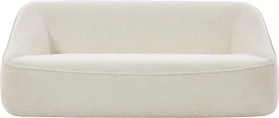 Produktbild von 3-Sitzer-Sofa aus strukturiertem Stoff – Beige – KIREBA