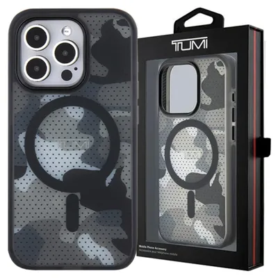 Image de Tumi Tuhmp15Ltcamk Iphone 15 Pro 6.1Czarny/Noir Hardcase Frosted Camo Print Magsafe