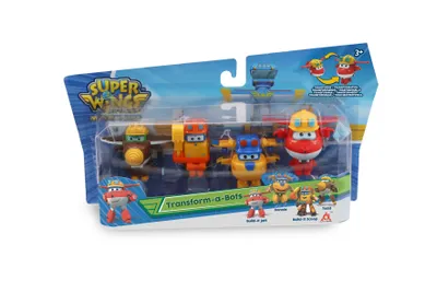 Produktbild von Transform-a-Bots 4pk - Build-It Jett, Build-it Donnie, Scoop & Todd