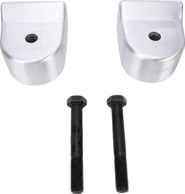 Image de Kit de nivellement de suspension 2 pouces, alliage d'aluminium, entretoises de levage avant, remplacement pour Ford F-250 F-350 Super Duty 4WD 2005-2025