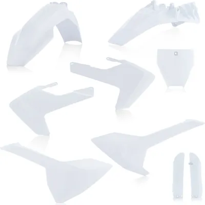Image de ACERBIS Kit d'habillage 9 pièces blanc