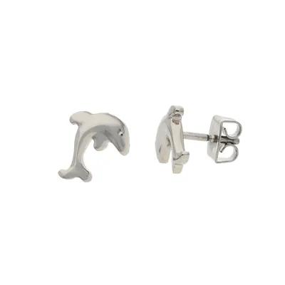 Produktbild von Boccia Ohrstecker Kinder 05090-01 Delfin, Titan, Klein