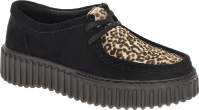 Produktbild von Clarks TORHILL BEE Damenschuhe - bequeme Schnür- Halbschuhe schwarz NEU