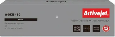 Produktbild von Activejet A-OKI3410 Farbband (Ersatz für OKI 9002308; Höchste; 10.000.000 seiten schwarz)