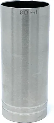 Productafbeelding van Metingbeker voor cocktails, 8 cl, roestvrij staal, barmaat, jigger, 8 cl, doseerder, alcohol, barcertificaat