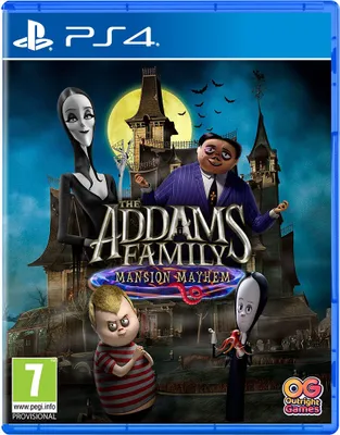Produktbild von Outright Games The Addams Family: Mansion Mayhem, PlayStation 4, Multiplayer-Modus, E10+ (Jeder über 10 Jahre)
