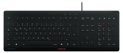 Obrázok produktu pre Cherry STREAM - Klávesnica - USB - Nemecká - Klávesový spínač: CHERRY SX
