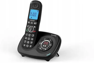 Produktbild von Alcatel XL595B Voice, DECT-Telefon, Kabelloses Mobilteil, Freisprecheinrichtung, 100 Eintragungen, Anrufer-Identifikation, Schwarz