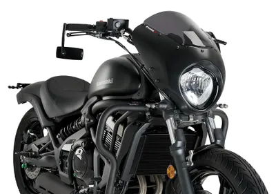 Zdjęcie produktu dla PUIG 21108F Dark Night pasuje do KAWASAKI VULCAN S Mocno przyciemniony