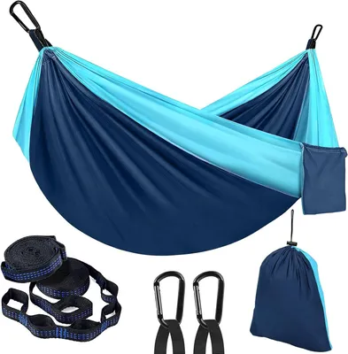 Produktbild von Campinghängematte, tragbar, 270 x 140 cm, für Camping und Wandern