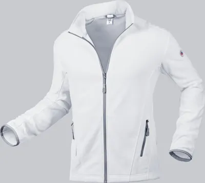 Produktbild von BP Fleece-Jacke Herren 1694-641 Gr. XS weiß