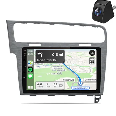 Obrázek produktu pro Carplay android auto 2+64G Android13 autorádio pro Golf 7 mk7 VII 2008-2012 WIFI DAB+ RDS Bluetooth 4core DSP SWC FM