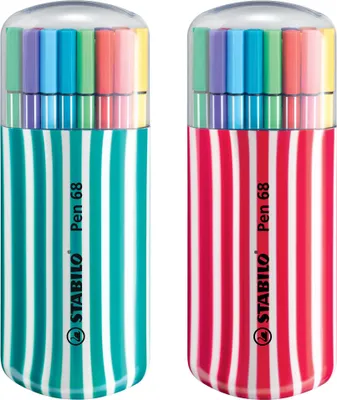 Obrázek produktu pro Fixa STABILO Pen 68 sada 20 ks Zebrui