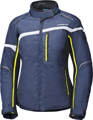 Obrázek produktu pro Dámská nepromokavá textilní bunda na motorku Held Silara, modrá/neonově žlutá, 2XL