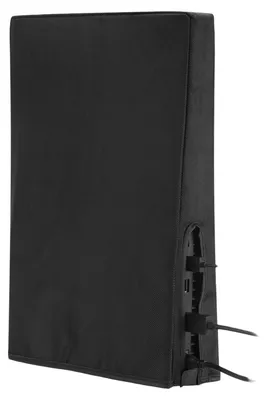 Produktbild von PS5 Slim Staubschutzhülle für die Sony PS5 Spielkonsole, schwarz