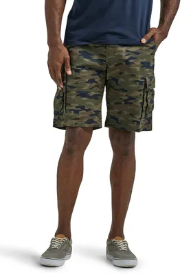 Productafbeelding van Lee Extreme Motion Carolina cargoshorts voor heren, klassiek camouflagepatroon, maat 54