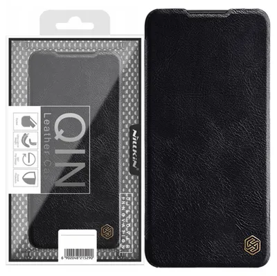 Immagine prodotto di Etui Nillkin Qin Case Do Xiaomi Redmi Note 11 Pro+ (China) / Redmi Note 11 Pro (China) / Mi11I Hypercharge Z Klapką - Czarne