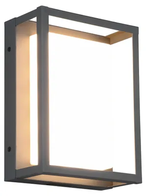 Immagine prodotto di TRIO Lampada da parete/soffitto WITHAM 277860142 11W 1100lm 23/3/4K IP54 18x24cm antracite.