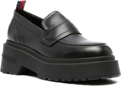 Produktbild von Tommy Jeans Damen Mokassins EN0EN02218 BDS Farbe: Schwarz Größe: 40