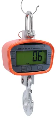 Produktbild von Digitale Hängewaage mit 2200 lb Tragkraft und LCD-Anzeige, Temperatur- und Feuchtigkeitsüberwachung, 1000 kg Kranwaage mit Haken für den Außenbereich auf dem Bauernhof, inklusive Fernbedienung