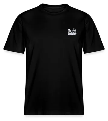 Produktbild von Spreadshirt Der Pate Offizielles Logo Als Stick-Design Relaxed Fit Uni T-Shirt, XS, Schwarz