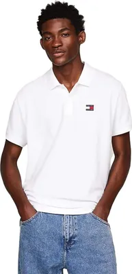 Produktbild von Herren Kurzarm-Poloshirt weiß - Stickerei & reguläre Passform