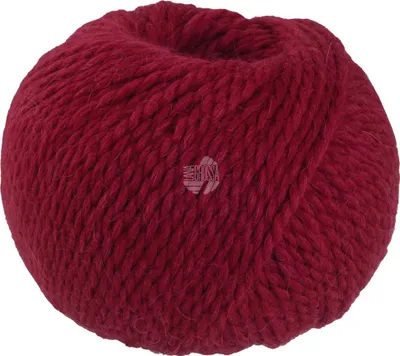 Produktbild von Lana Grossa - Natural Lama Chunky 0017 weinrot
