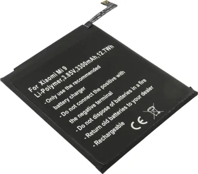 Obrázok produktu pre Avizar, Batéria Xiaomi Mi 9 Smartphone 3,85 V 3300 mAh Li-Polymer, čierna