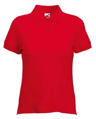 Produktbild von Damen-Poloshirt, Kurzarm - FOL POLO /W - red - Größe XL