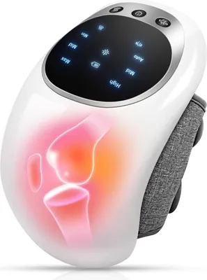 Produktbild von Drahtloses Kniemassagegerät für Infrarot-Tiefenwärme und Lasertherapie