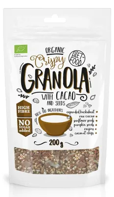 GRANOLA Z KAKAO BIO 200 g - DIET-FOOD