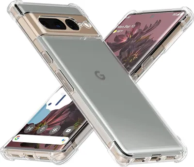 Produktbild von Google Pixel 7 Pro Hülle, LaimTop Transparent Weich TPU Fallschutz Schutzhülle für Google Pixel 7 Pro