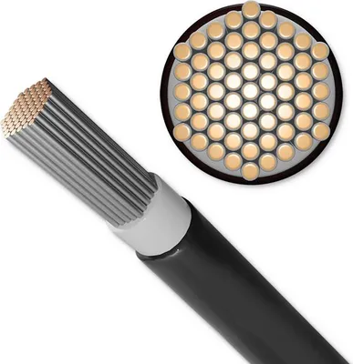 Obrázok produktu pre Qoltec 53851, Kábel, Meď, Voľne stojace, Čierna, 4 mm², 1500 V
