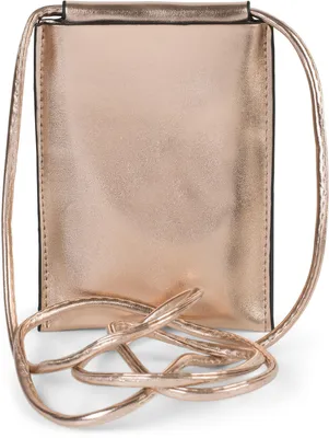 Produktbild von styleBREAKER Damen Handy Umhängetasche in Metallic, Schultertasche, Handy-Tragetasche, Mini Bag 02012307